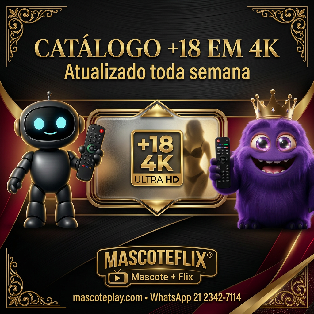 Conteúdo Adulto +18 — 100% Discreto e Seguro — Mascote Premium