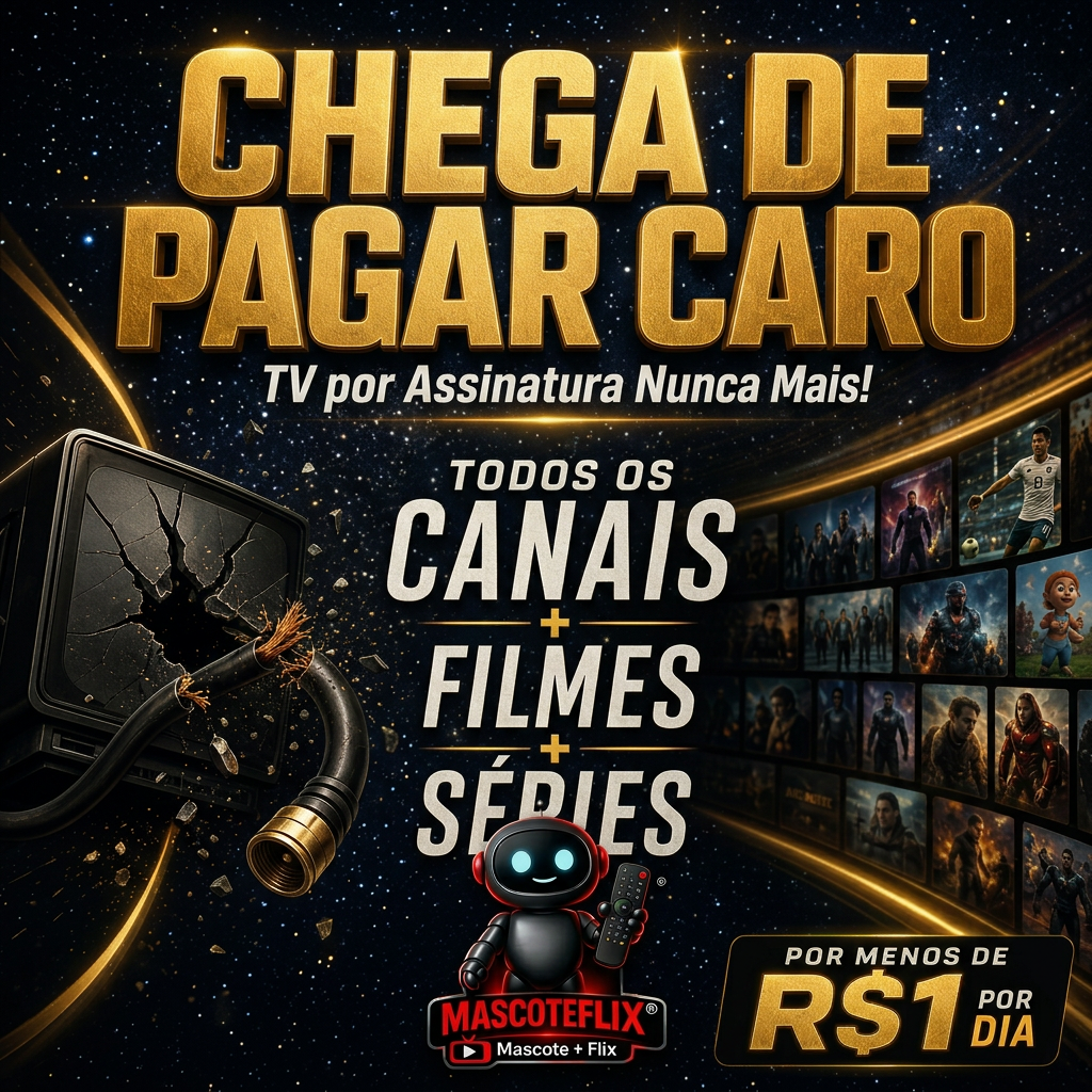 Chega de Pagar Caro — TV por Assinatura Nunca Mais — Por Menos de R$1 por Dia