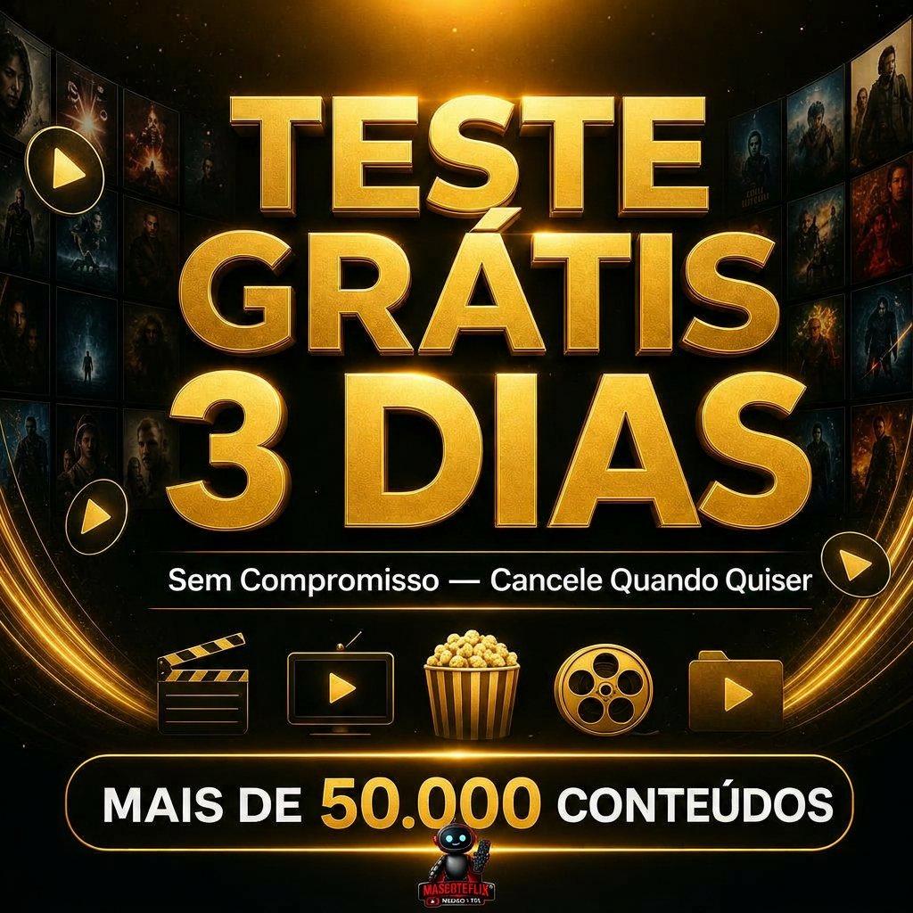 Teste Grátis 3 Dias — Sem Compromisso — Mais de 50.000 Conteúdos