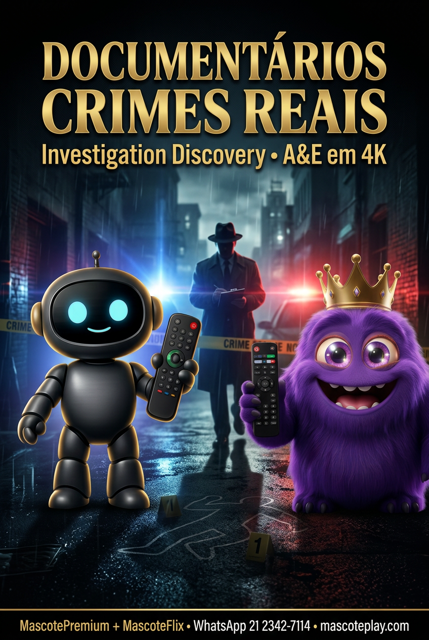 Documentários Crimes Reais — Investigation Discovery e A&E em 4K