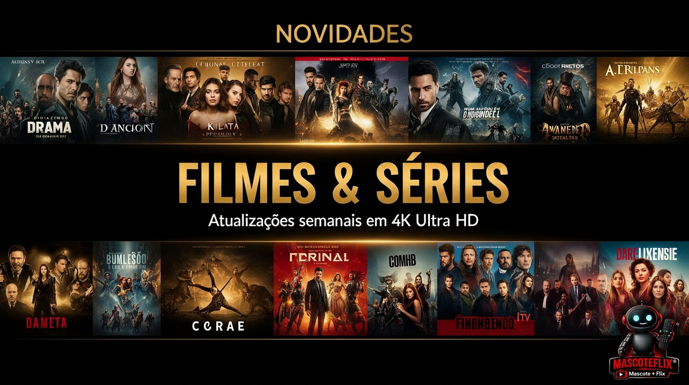 Novidades — Filmes & Séries atualizados semanalmente em 4K