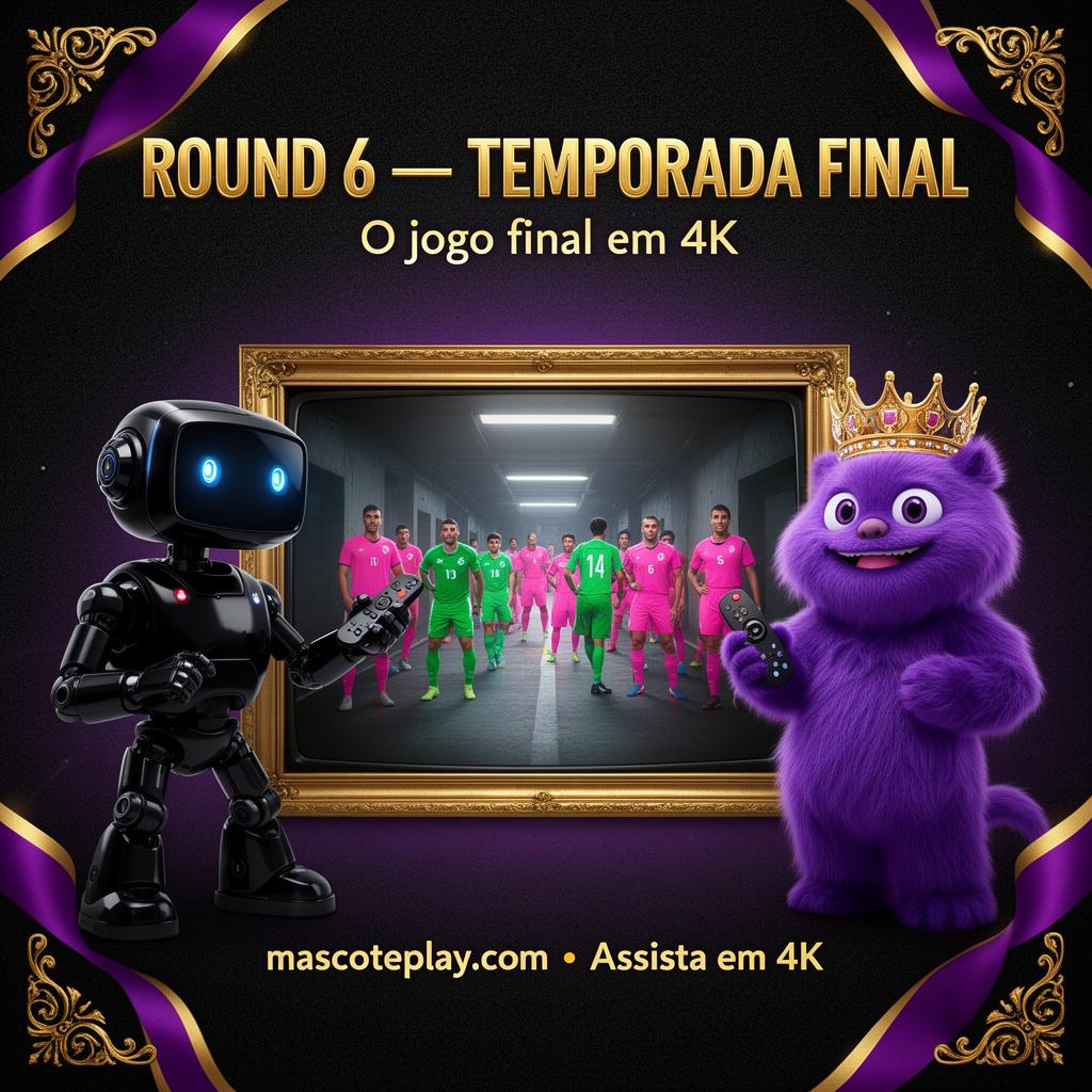 Round 6 — Temporada Final — Já disponível em 4K — MascotePremium + MascoteFlix