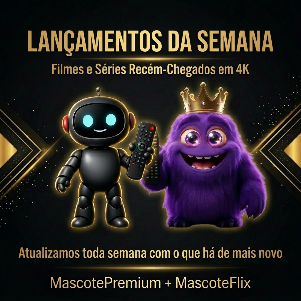 Lançamentos da Semana — Filmes e Séries Recém-Chegados em 4K — Mascote Premium