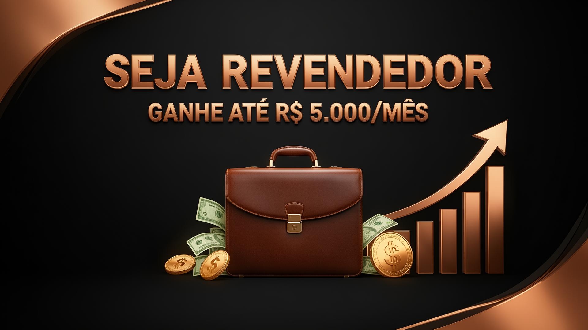 Seja Revendedor — Ganhe até R$ 5.000/mês