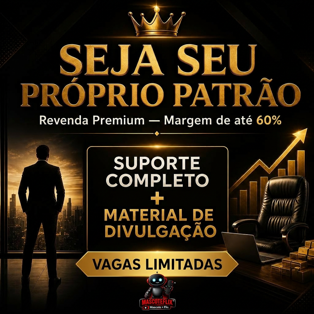 Seja Seu Próprio Patrão — Revenda Premium — Margem de até 60%
