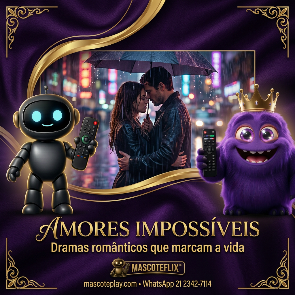 Filmes de Romance — Catálogo Completo em 4K — Mascote Premium